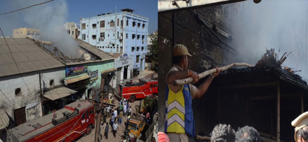 Fire breaks out at Rasoolpura