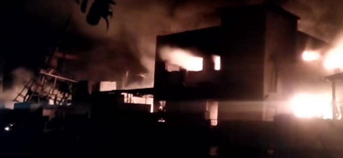 Fire breaks out at chemical factory in Navi Mumbai