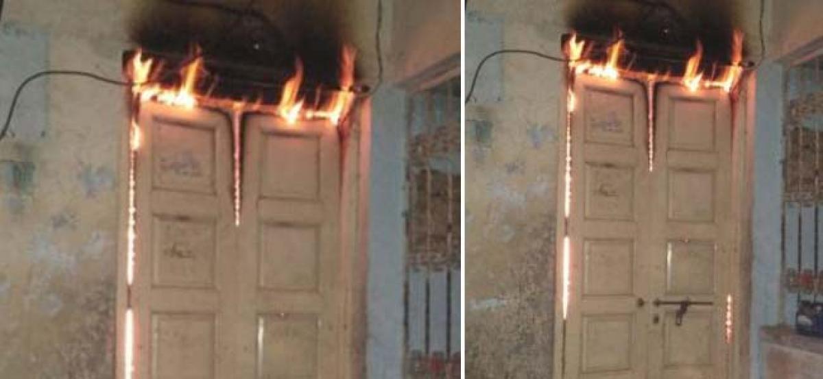 Fire breaks out at Kukatpally godown