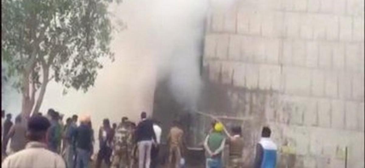 Chandigarh: Fire breaks out at Haryana Civil Secretariat