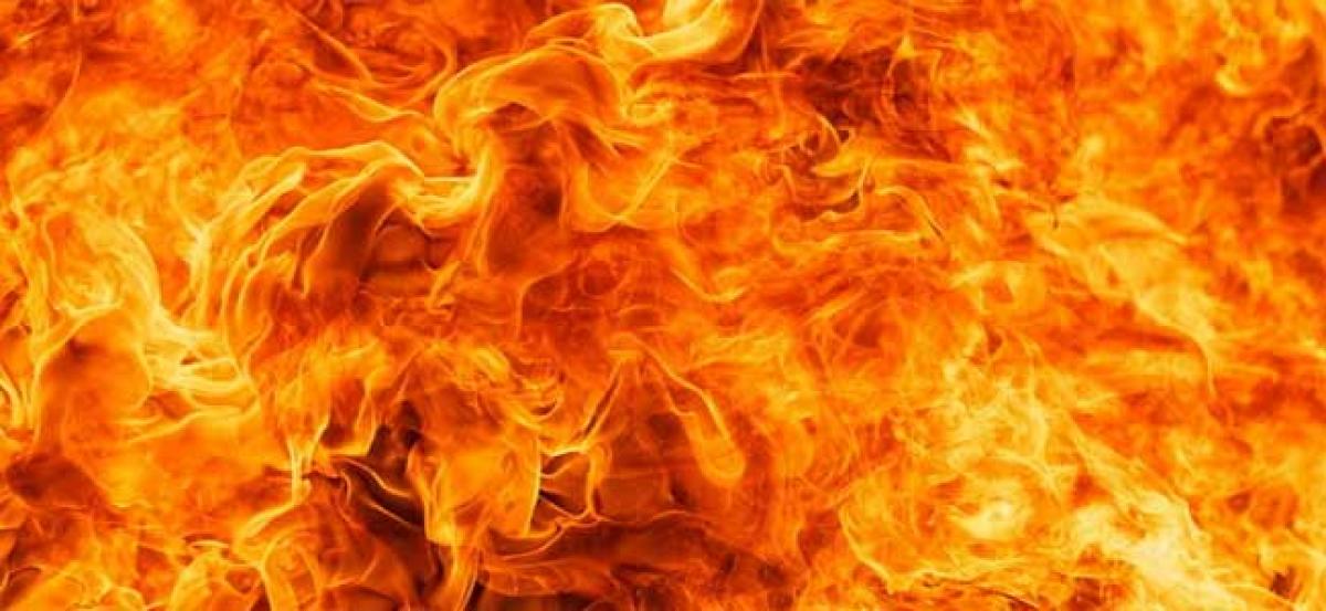 Miscreants try to set ablaze Panchayat Ghar in Shopian