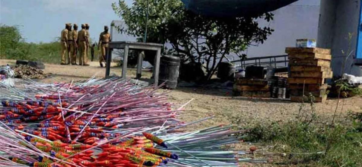 Two killed, another injured in explosion in fireworks factory in Tamil Nadu