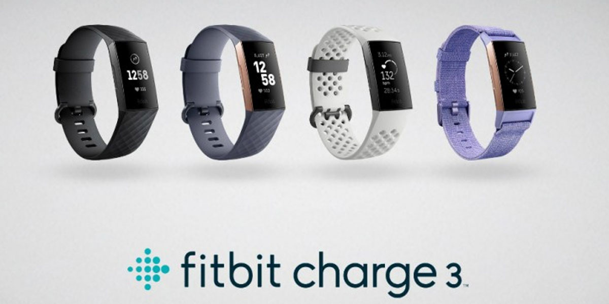 Fitbit Charge 3 in India for Rs 13,990
