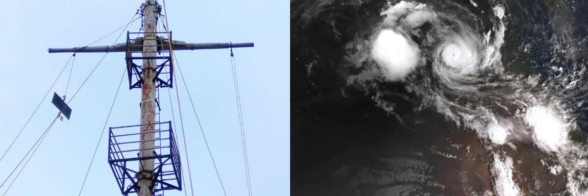 Third danger signal hoisted at Nizampatnam