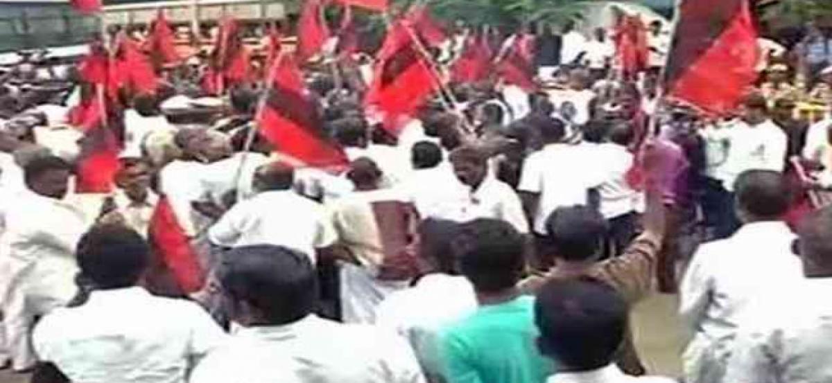 MDMK staged protest over Sinhalese objection to Vaikos speech