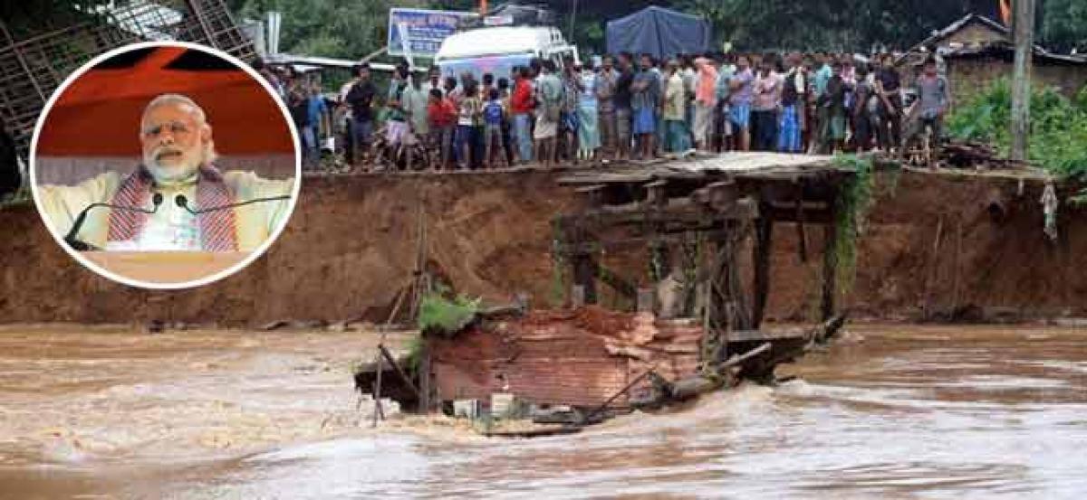 PM announces Rs 2 lakh compensation for those killed in Assam and Rajasthan floods