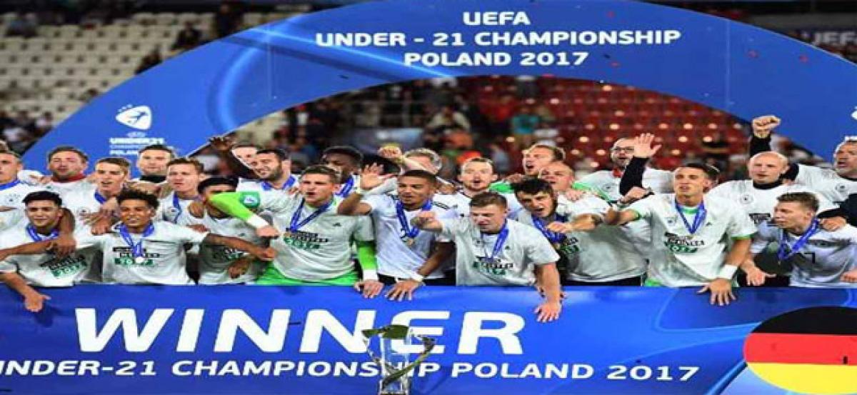 Germany emerge Under-21 European football Championship