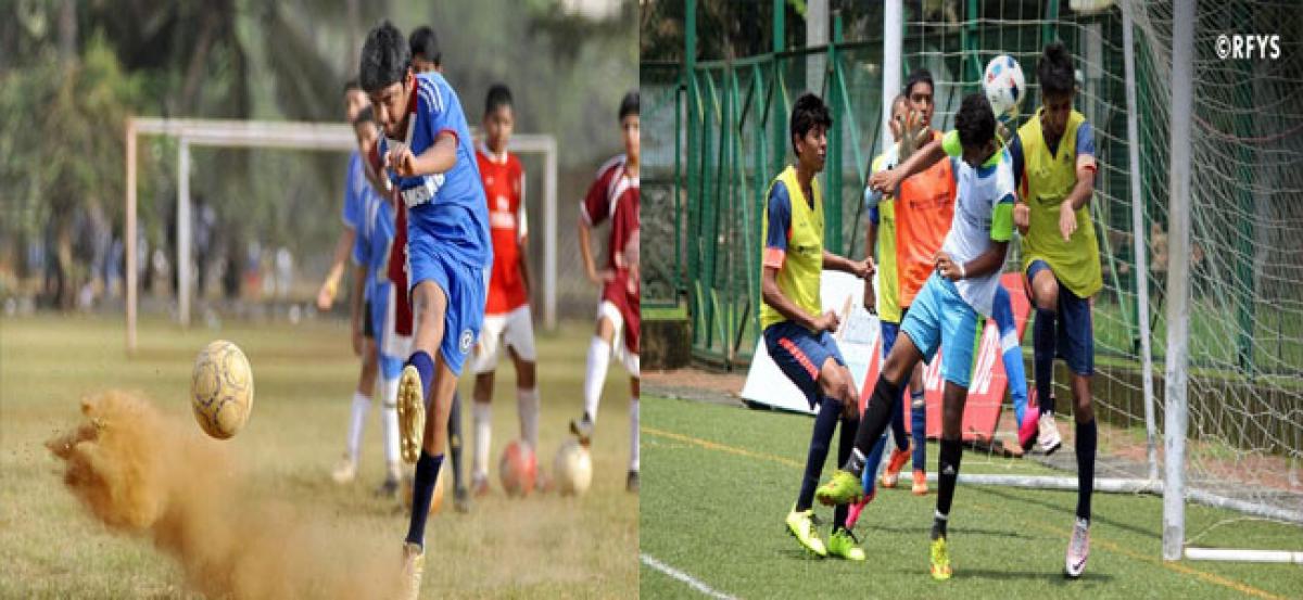 Football catching fancy of young Hyderabadis