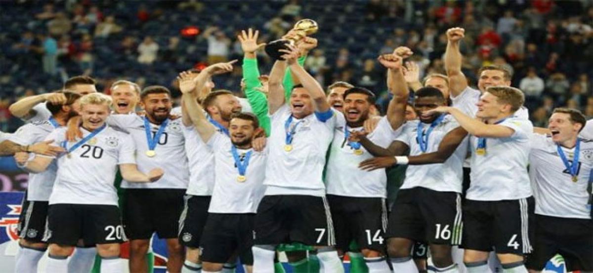 Gritty Germans lift Confederations Cup