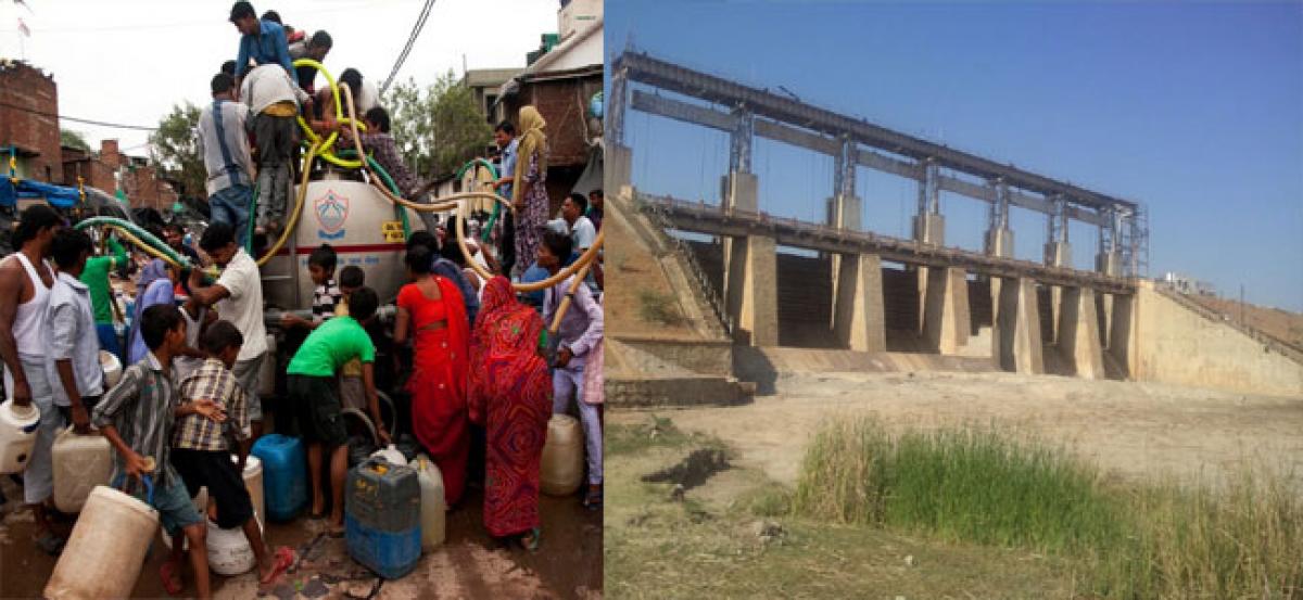 Kodumur in the grip of water crisis