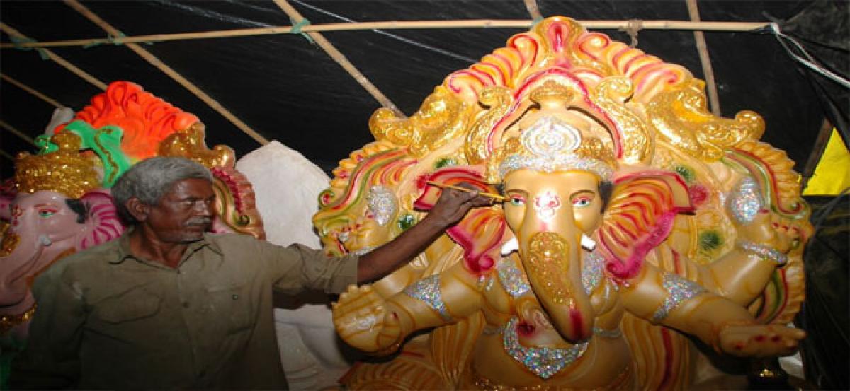 Ganesh Chaturthi festivities in full swing