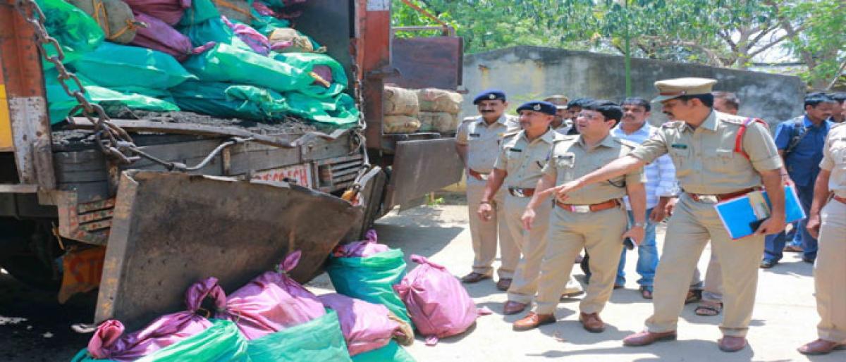 Police arrest 3 persons, seize 46 lakh worth of ganja