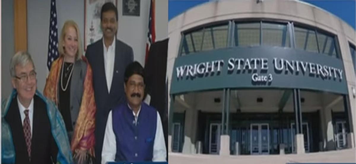 AP Govt signs MoU with Wright State University