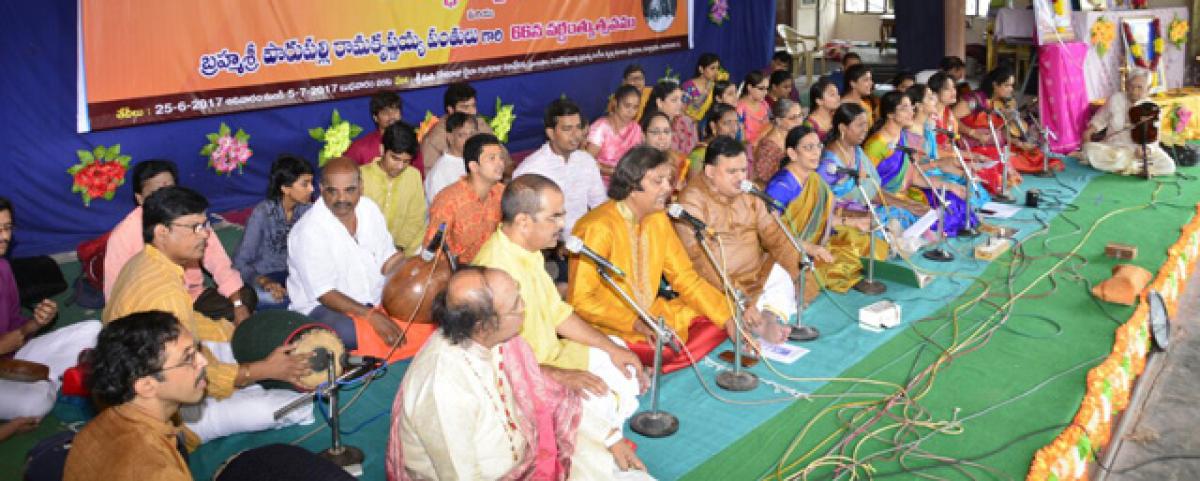 Centenary celebrations of Susarla Dakshinamoorty Sastry