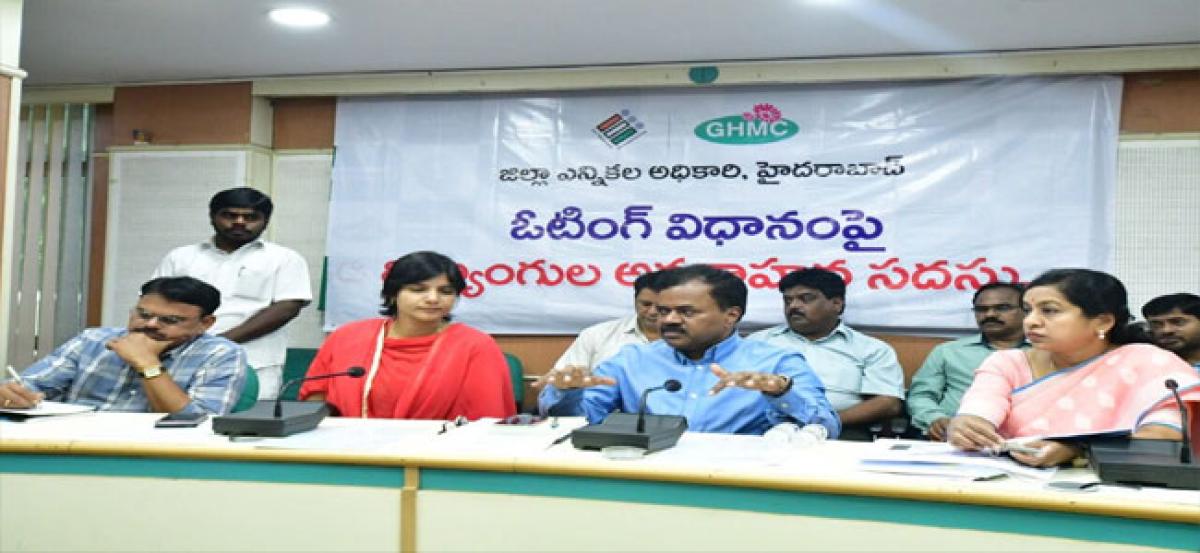 GHMC to provide free transportation for differently-abled voters