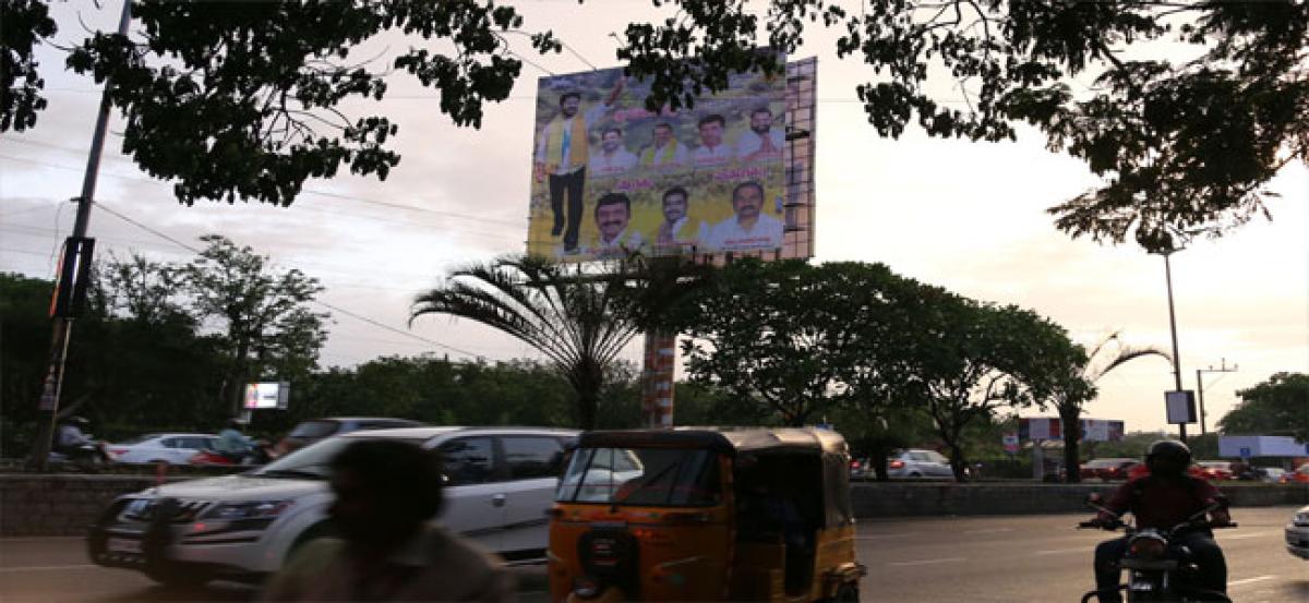 GHMC to begin crackdown on unauthorised hoardings