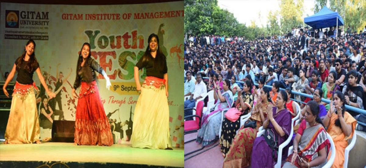 Youth festival at GITAM