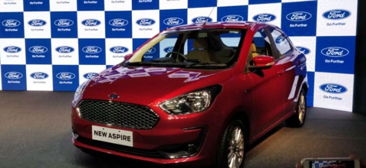2018 Ford Aspire Variants Check