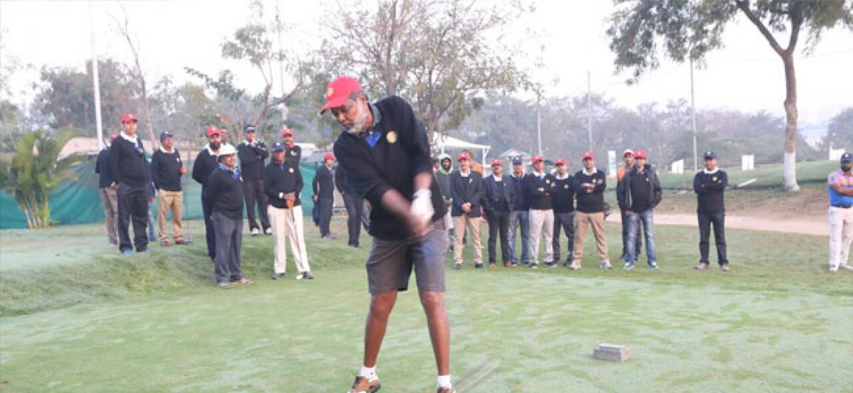 Fund raising golf tournament held