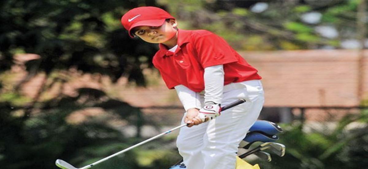 10-yr-old golf sensation strikes it big