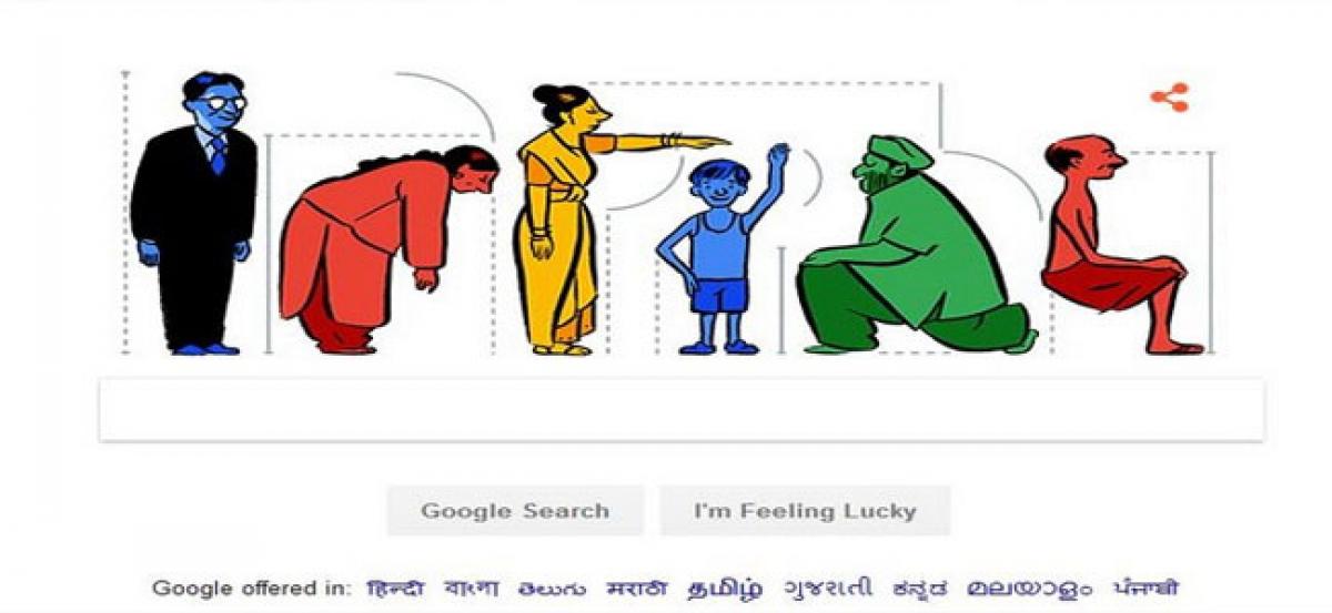 Google marks statistician Prasanta Chandra Mahalanobis birthday