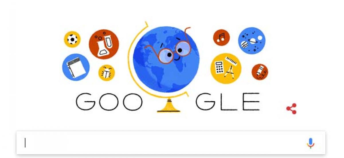 Google celebrates Teachers Day in India with animated doodle