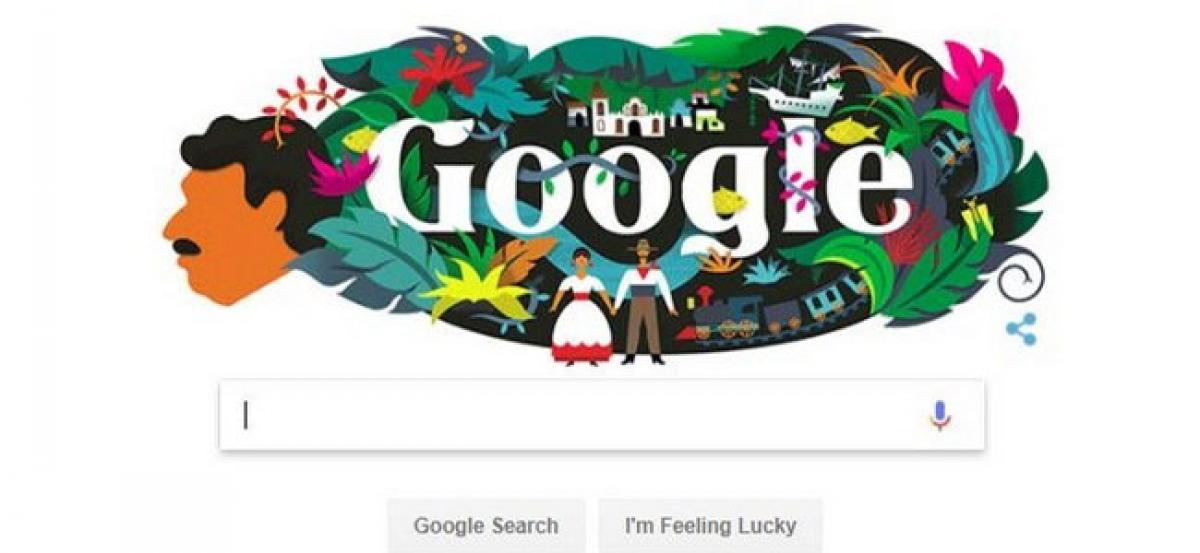 Google honours Gabriel Marquezs work with doodle