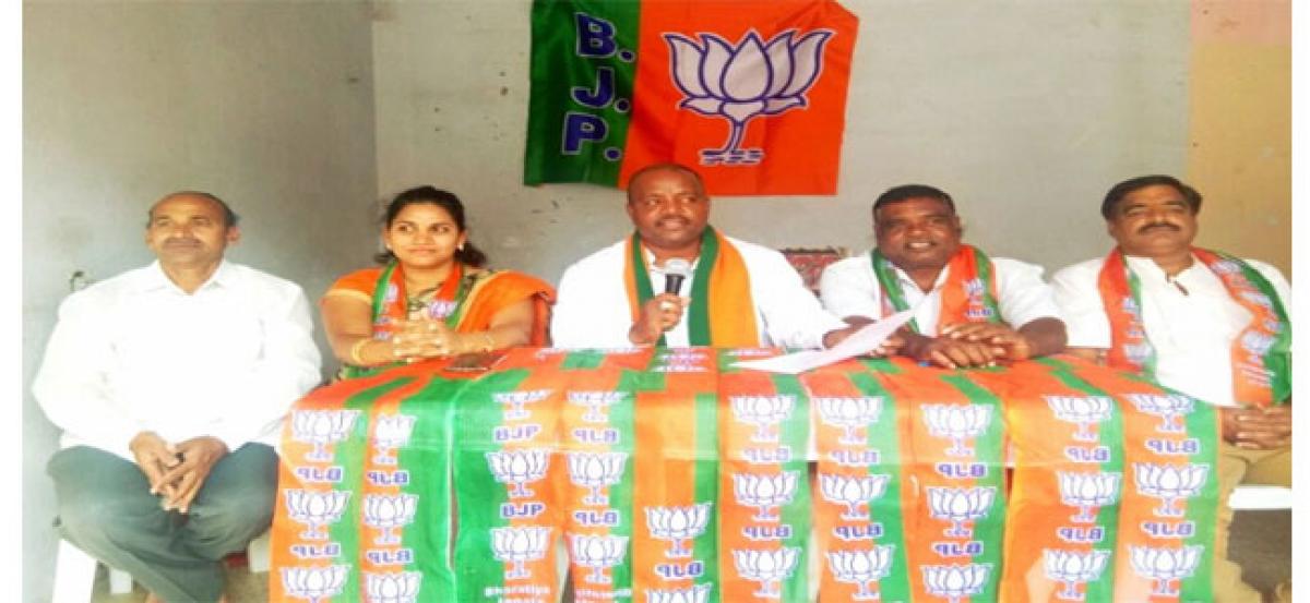 BJP suspends one for anti-party activities