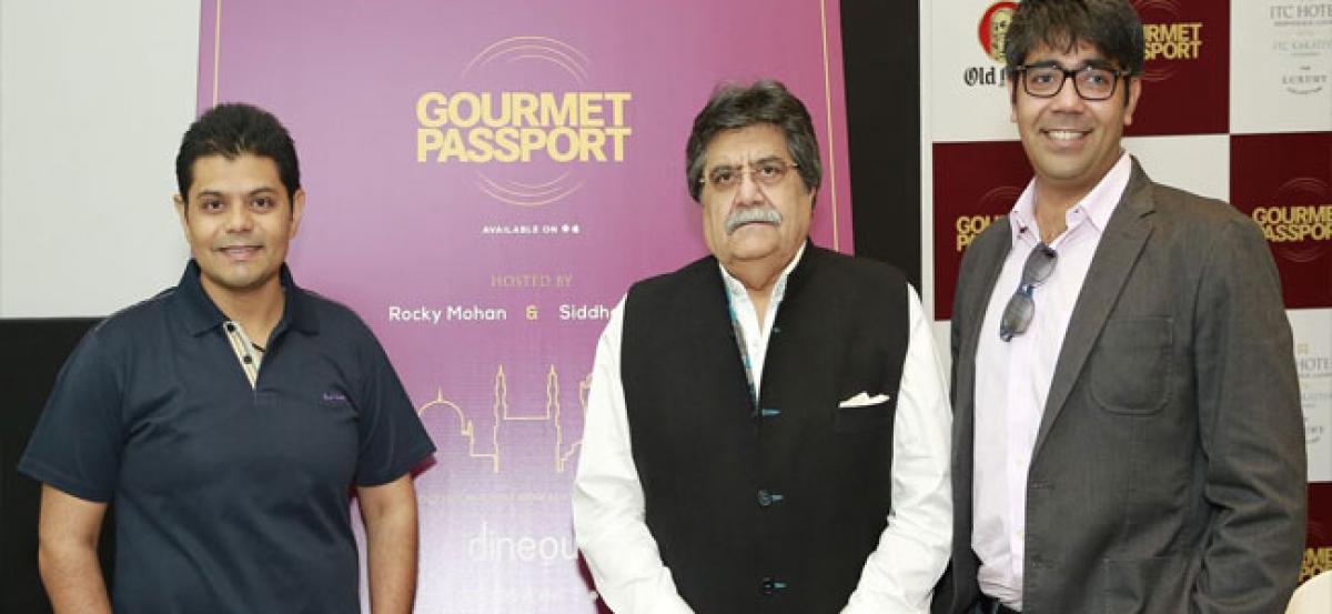 Gourmet passport launched in Hyderabad