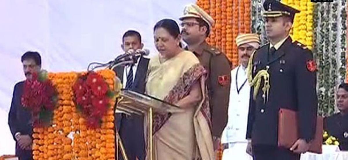 Anandiben Patel takes additional charge as Chattisgarh governor