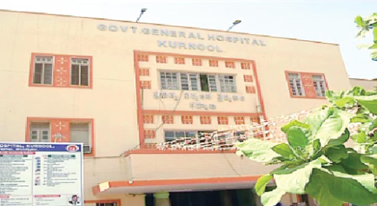 MLA inspects govt hospital in Kurnool