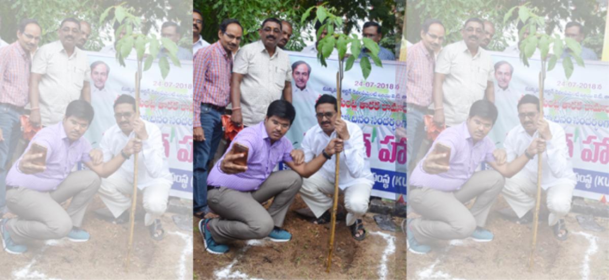 Kakatiya Urban Development Authority takes up Green Challenge