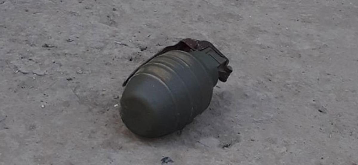 Chinese grenade recovered at Barari Pora Chowk in Srinagar