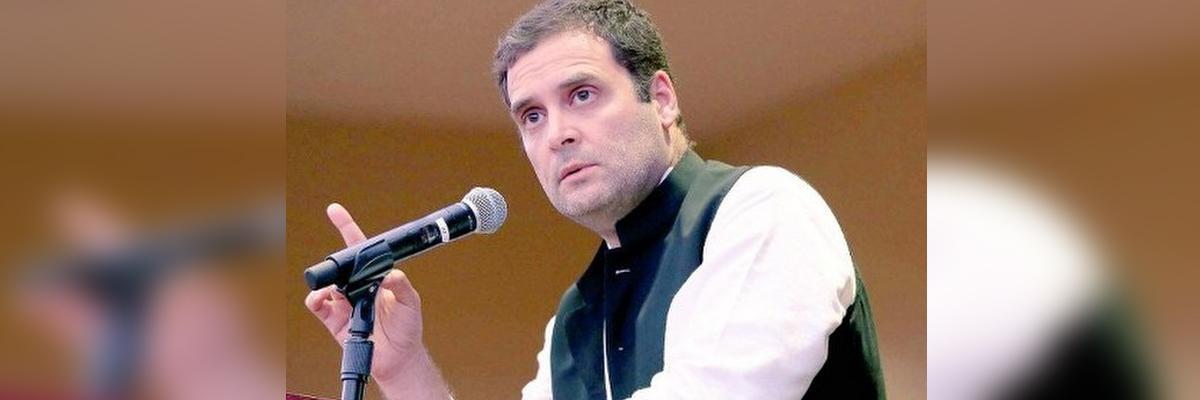 Modi now implementing Congress suggestion on GST: Rahul