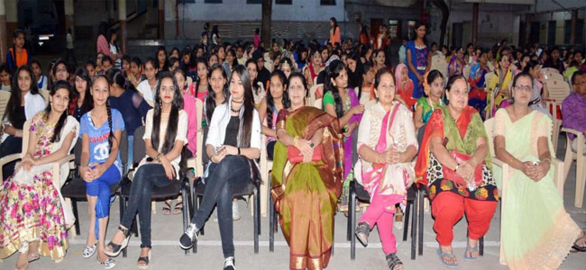 25th annual day celebrations in Shri Gujarati Vidya Mandir Junior and Degree Colleg