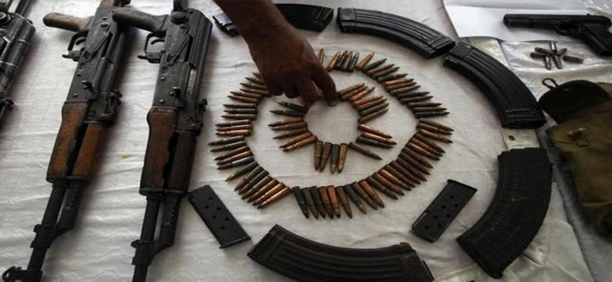 Arms, ammunition seized from Afghan nationals in Pakistans Balochistan