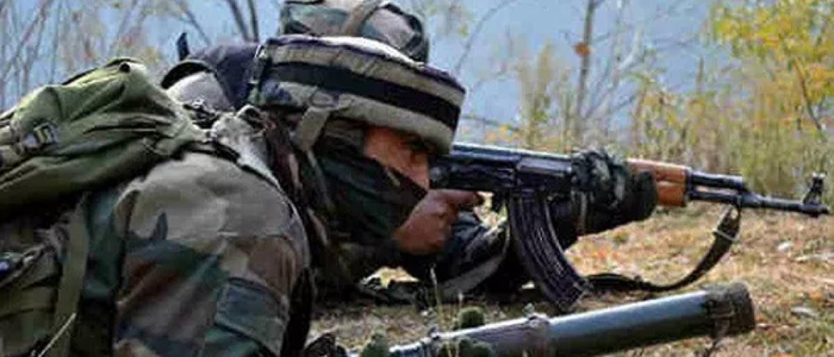 Militant killed in J & K gunfight