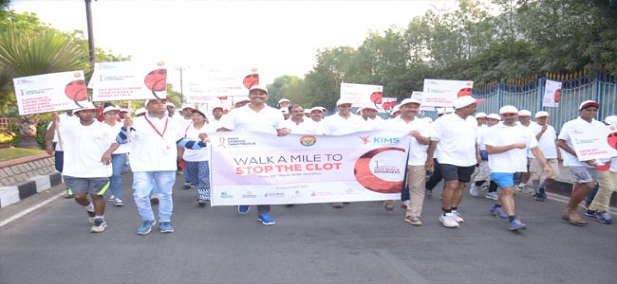 City doctors on awareness walk