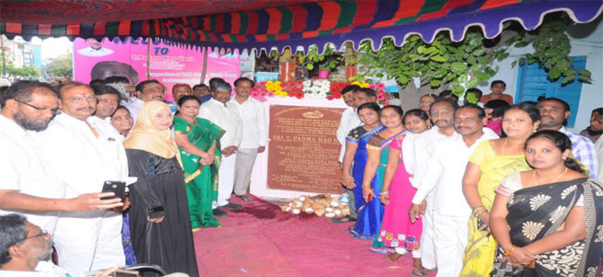 Renovation works inaugurated