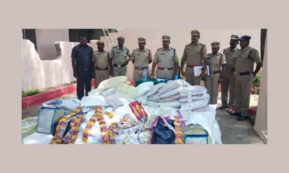 Cops seize 7.4 lakh worth gutka during raids in Nereducherla