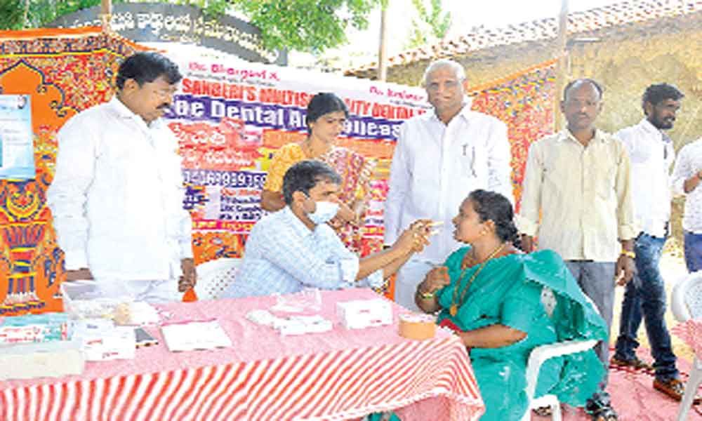 Medical camp held at Chilkur