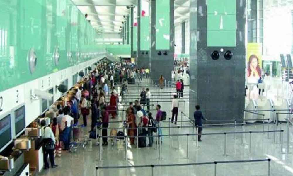 Passengers face trouble as Delhi Bound flight gets delayed at RGIA