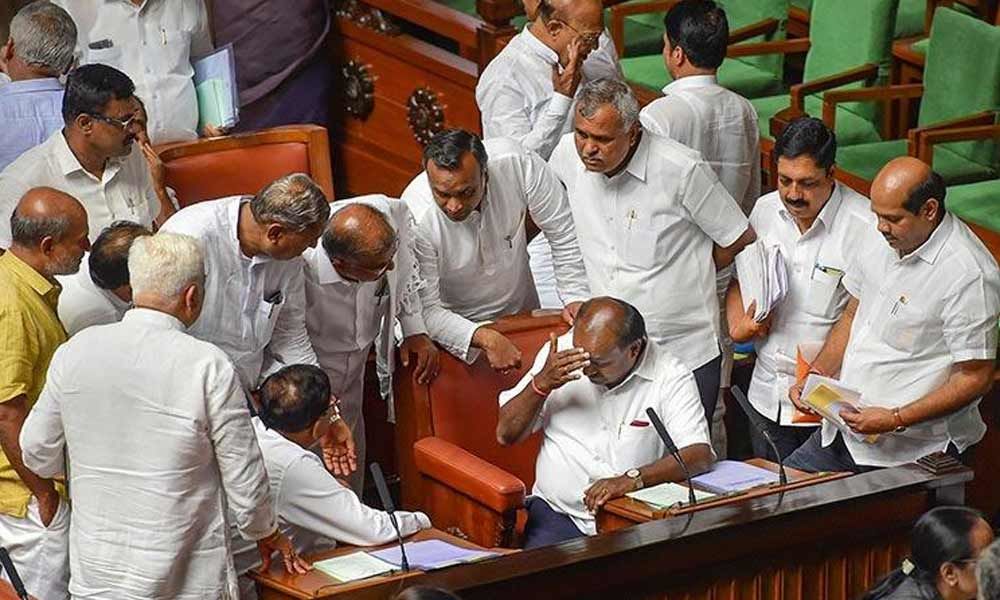 Karnataka crisis: Kumaraswami govt loses trust vote