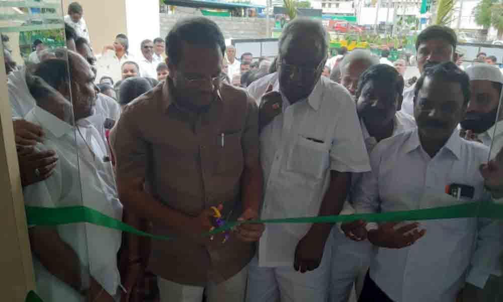 MLA Laxma Reddy inaugurates DCCBs Jadcherla branch