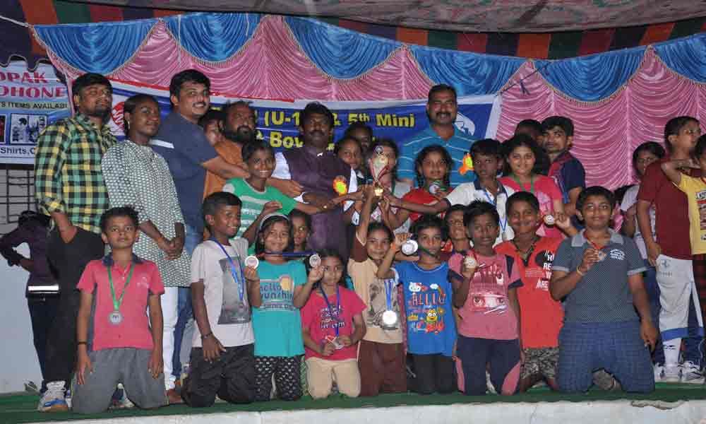 District fencing teams win championships in Ongole