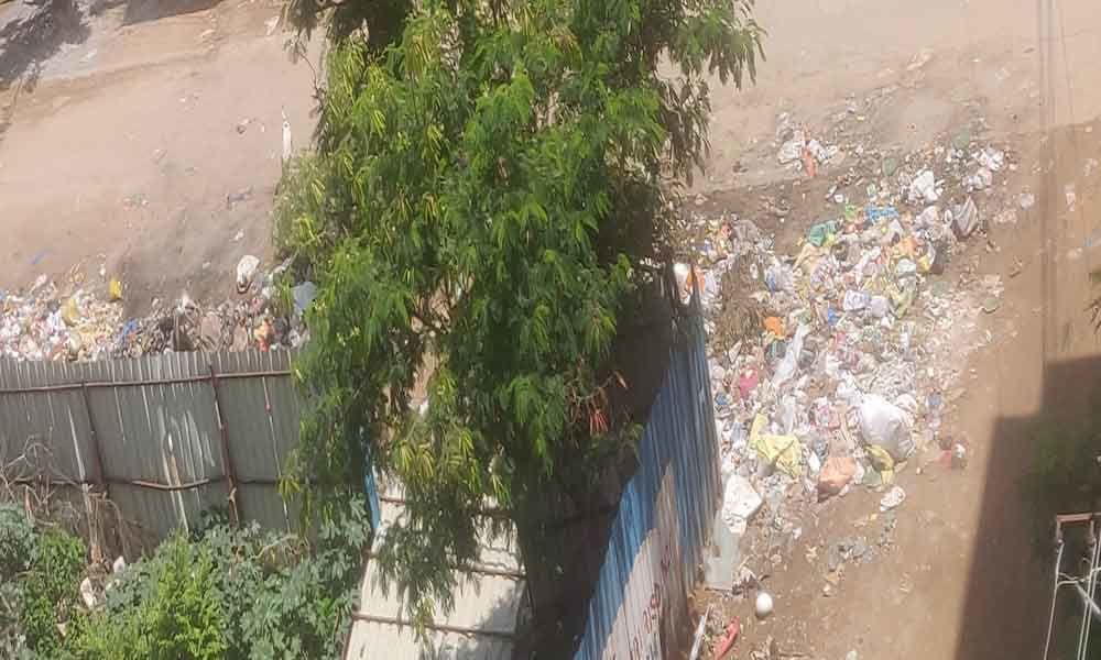 Garbage piling up, triggers outrage