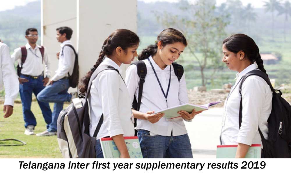 TS inter first year supplementary results 2019 to be released today