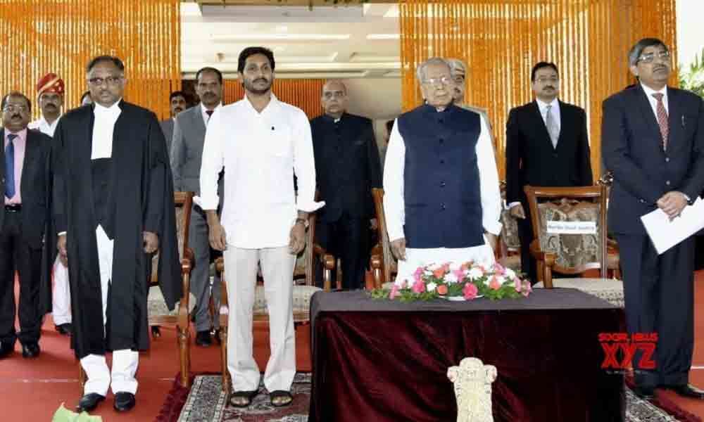 Biswabhushan sworn in as Governor of Andhra Pradesh