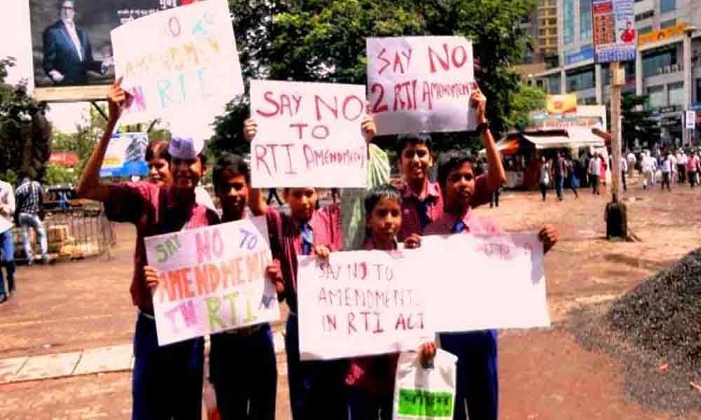 RTI Amendment Bill repressive