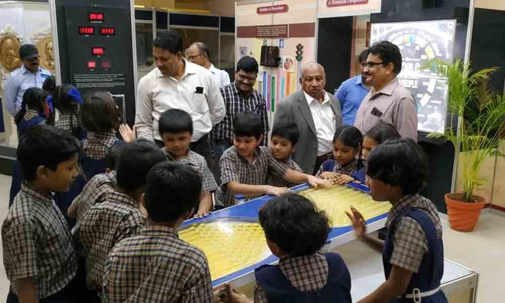 Tirupati: Expo helps students to understand statistics